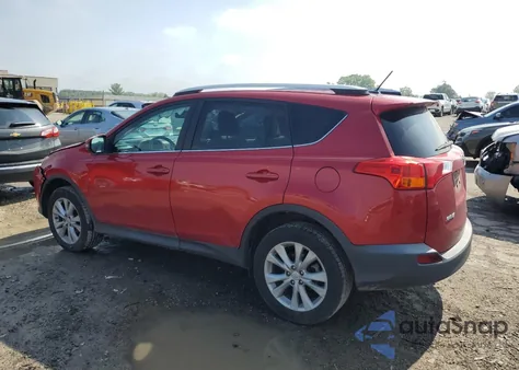 2013 Toyota Rav4 Limited из США, поврежденный, VIN 2T3DFREV8DW073580